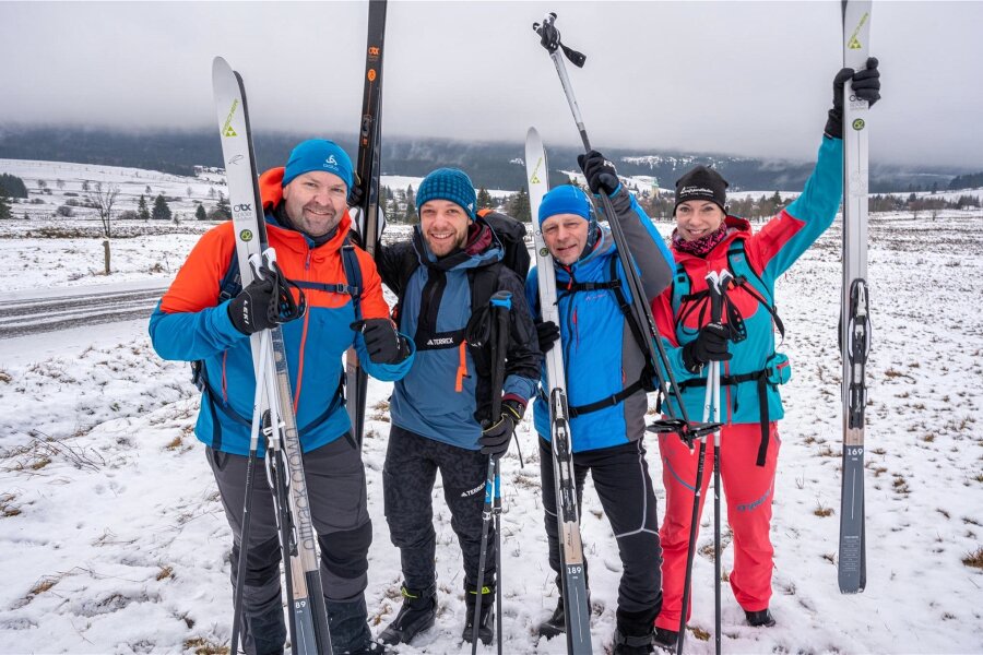 Warum das Erzgebirge wieder mehr Touristen anlockt - Urlaub im Erzgebirge 1: Der Stoneman Snow, der Stoneman als Wintervariante, kommt bei den Skitouristen gut an.