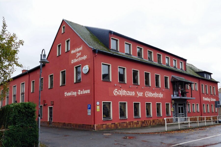 Warum das Gasthaus zur „Silberstraße“ in Großolbersdorf wohl für immer geschlossen bleibt - Dient nur noch als Lager: das Gasthaus zur „Silberstraße" in Großolbersdorf.