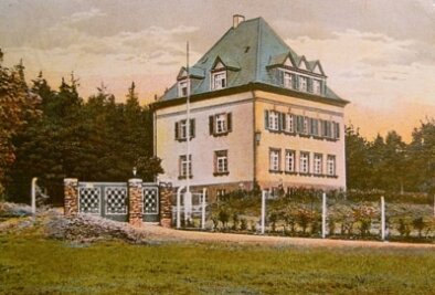 Warum das Regenbogenhaus keine Villa Kunterbunt ist - Das heutige Regenbogenhaus auf einer historischen Ansichtskarte. 