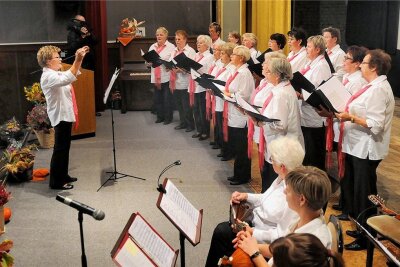 Warum der Lützeltalchor verstummt - Ihr 40-jähriges Bestehen feierte die Chorgemeinschaft Lützeltal im Kino Welt-Theater 2012 in Frankenberg. 