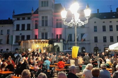 Warum es 2024 kein Sperkenfest in Oelsnitz geben wird - Stimmungsvoll und gut besucht, wie hier am Samstagabend, war das Sperkenfest in Oelsnitz vor anderthalb Wochen.
