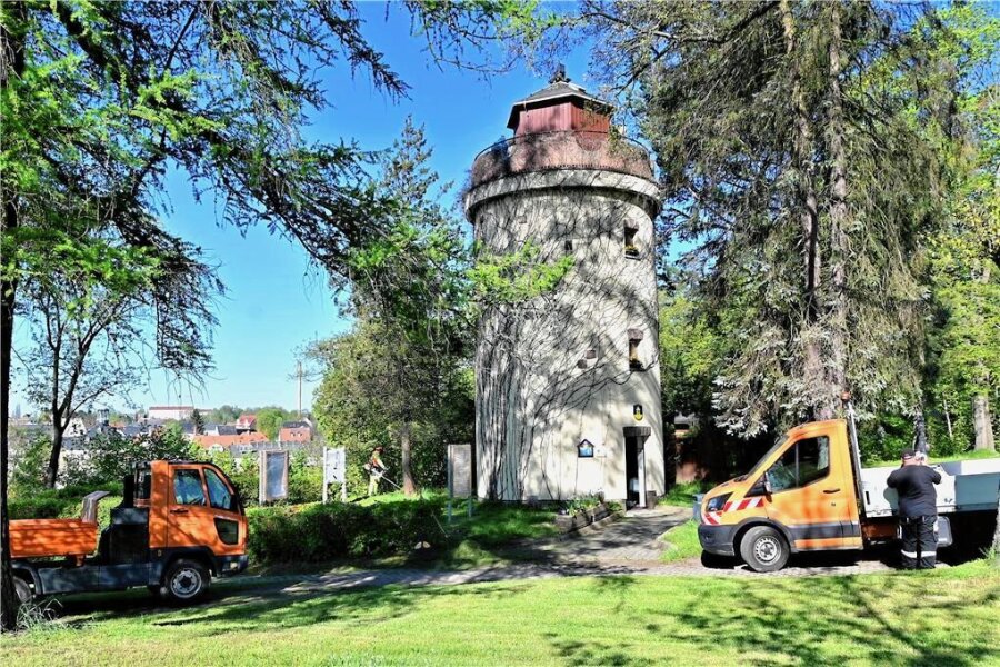 Warum Hainichen schon vor dem Hutfestival in Chemnitz den Durchblick hat - Der Turm der Camera obscura auf dem Rahmenberg in Hainichen. Seit 140 Jahren gib es diese Technische Denkmal in der Stadt. Das wird am Samstag gefeiert. 