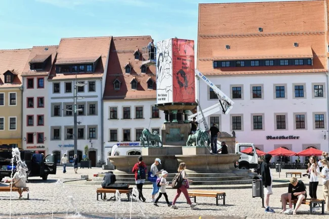 Warum ist Freibergs Markgraf Otto der Reiche verhüllt? - 