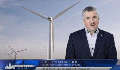 Warum man in Oederan dem Volk aufs Maul schaut - Auch auf dem kommunalen Youtube-Kanal bat Bürgermeister Steffen Schneider um Beteiligung an der Bürgerumfrage zur Windkraft. 