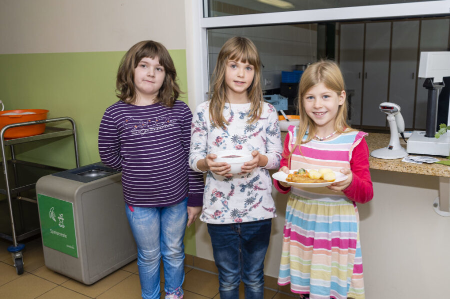 Warum Mittweida einen neuen Anbieter für das Schulessen sucht - Milchreis oder Schnitzel: Im Hort "Elsa Brändström" hatten die zweiten und dritten Klassen am Dienstag die Wahl.