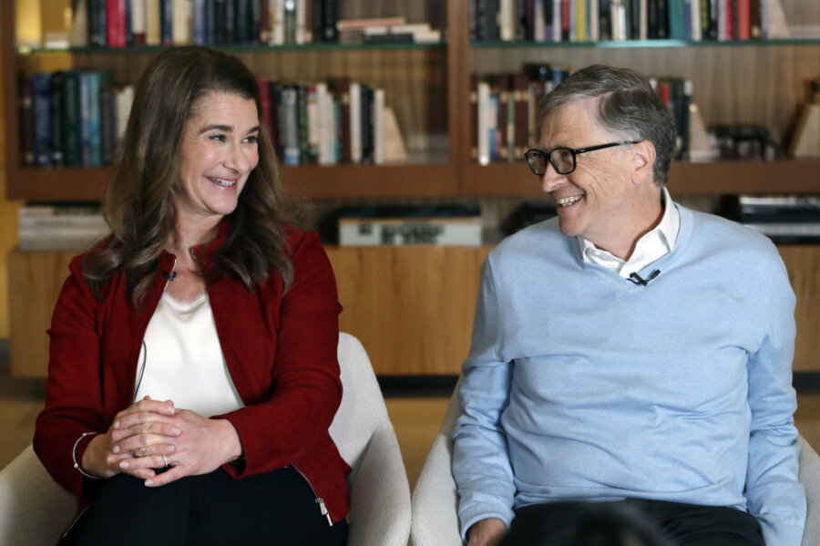 Der Microsoft-Gründer Bill Gates und seine Frau Melinda lassen sich nach 27 Ehejahren scheiden.