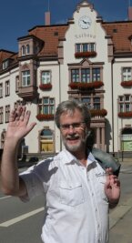 Was Aues Stadtkämmerer seinem Nachfolger wünscht - Jürgen Fischer, Kämmerer der Stadt Aue-Bad Schlema, sagt Tschüss. 