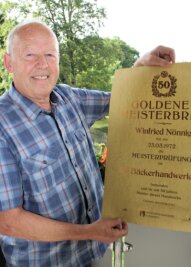 Was ein Bäckermeister in fünf Jahrzehnten erlebt hat - Winfried Nönnig hat über Jahrzehnte hinweg als Bäckermeister gearbeitet und nun einen Goldenem Meisterbrief.