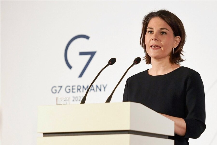 Außenministerin Annalena Baerbock (Grüne) ist Gastgeberin des Treffens mit ihren Amtskollegen aus den G7-Ländern. 