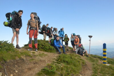 Was junge Forscher aus Marienberg in den Waldkarpaten erlebt haben - Die Expedition setzt sich aus Vereinsmitgliedern im Alter zwischen 12 und 18 Jahren zusammen.
