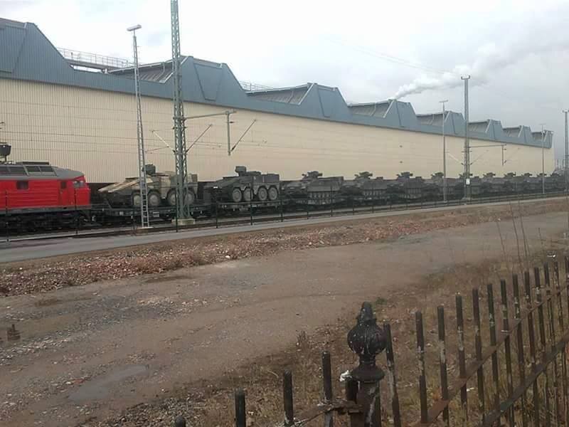 Was machen die Panzer am Chemnitzer Hauptbahnhof? - 