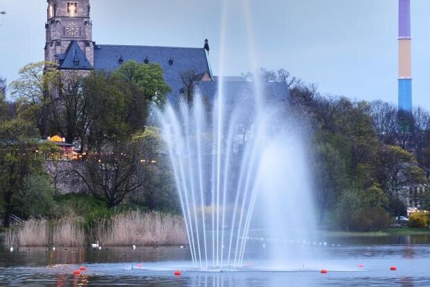 Wasser marsch: Chemnitz eröffnet Brunnensaison 2018 - 