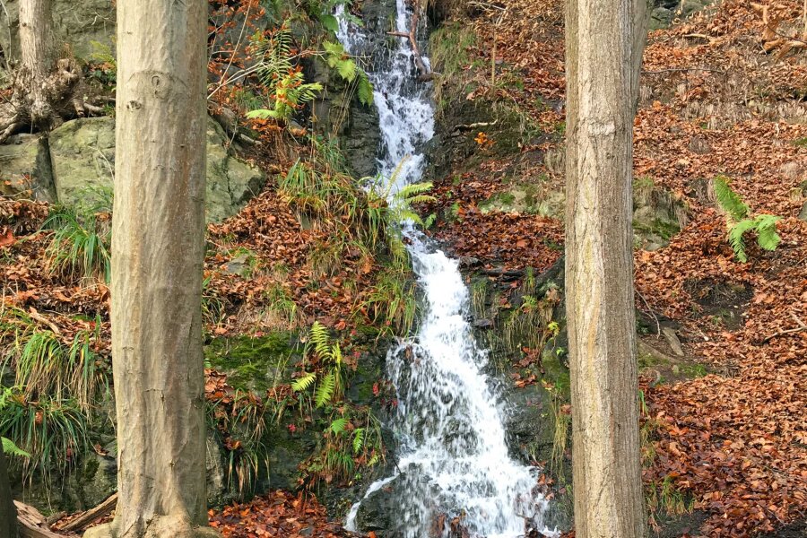 Wasserfall auf Zeit