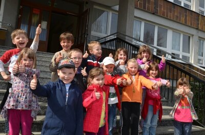 Wechselburger Grundschule bekommt die erste Klasse voll - Die künftigen Erstklässler freuen sich, dass sie ab August die Wechselburger Grundschule besuchen.