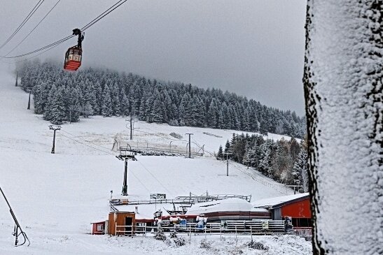 Weiße Weihnacht? So stehen die Chancen - In Oberwiesenthal hat vor einigen Tagen der Winter schon mal vorbeigeschaut. 