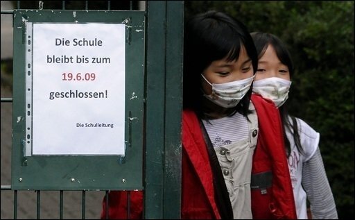 Weitere Fälle von Schweinegrippe an Kölner Gymnasium - Die Zahl der Schweinegrippefälle an einem Kölner Gymnasium ist auf acht gestiegen. Die Schule bleibt bis einschließlich kommenden Mittwoch geschlossen. An der Japanischen Schule in Düsseldorf (Foto) waren bis zum Donnerstagabend 46 Schüler an Schweinegrippe erkrankt.