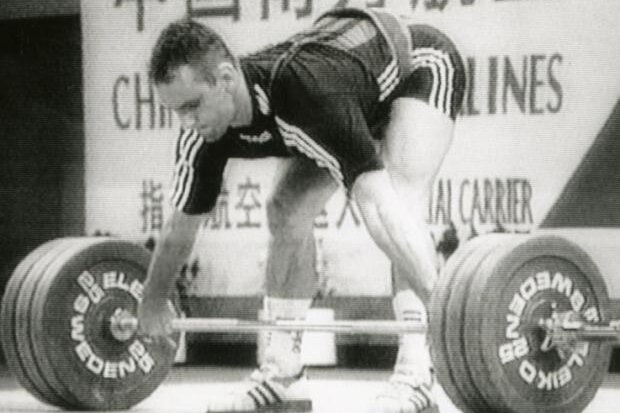 Weltmeister moderiert Chemnitzer Sportlergala - Marc Huster bei der Gewichtheber-WM im chinesischen Guangzhou 1995.
