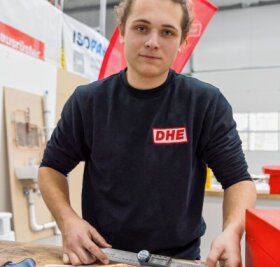 Weltmeister wirbt fürs Handwerk - Lennart Seidel ist Azubi in der Drechsler Haustechnik GmbH und fährt zur Europameisterschaft der Handwerksberufe. 
