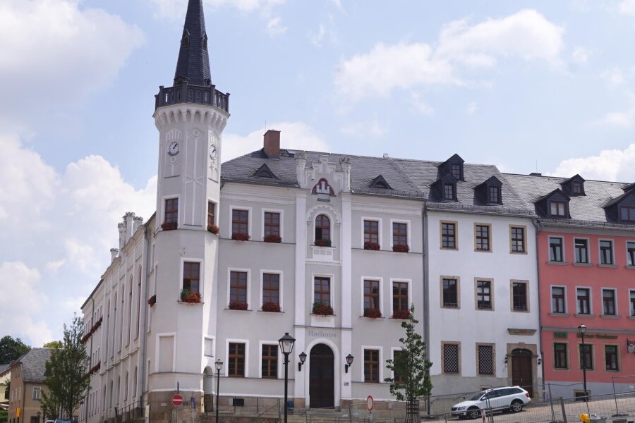 Wen die Kirchberger Wähler in den Stadtrat schicken - Das Rathaus Kirchberg. Hier kommt der Stadtrat zu seinen Sitzungen zusammen. Foto: