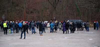 Wenige Teilnehmer bei Kundgebung in Schwarzenberg - 