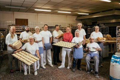Werdaer Bäckerei setzt auf Mitarbeiter mit Handicap - Die Goldbrötchen-Bäckerei Jahnsmüller in Werda hat am gestrigen Freitag den Inklusionspreis erhalten. 