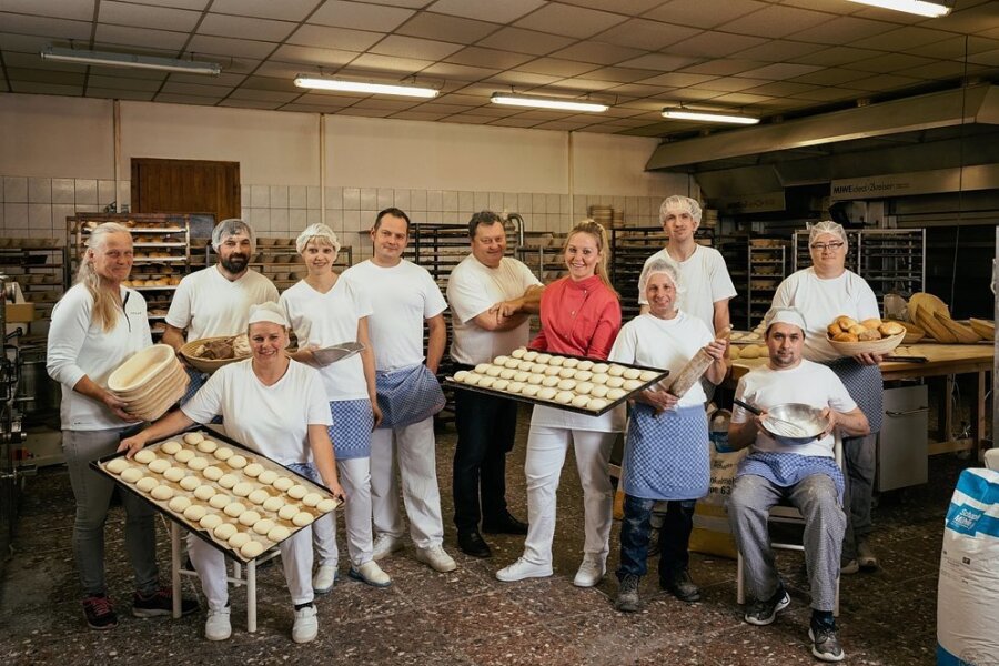 Die Goldbrötchen-Bäckerei Jahnsmüller in Werda hat am gestrigen Freitag den Inklusionspreis erhalten. 