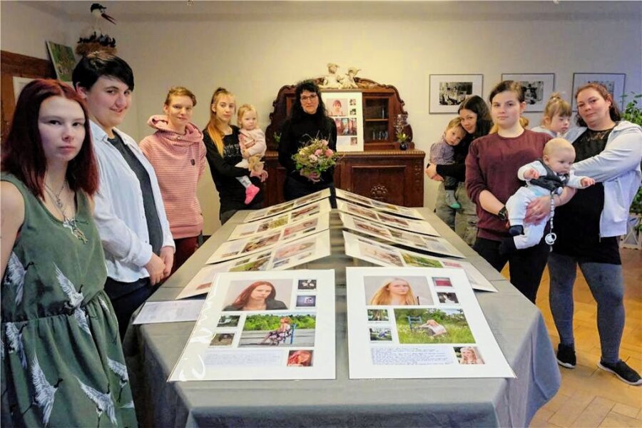 Werdau: Ehrliches Fotoprojekt gibt Müttern eine Stimme - Das mehrmonatige Foto-Projekt des Mutter-Kind-Hauses im Werdauer Ortsteil Leubnitz ist erfolgreich beendet worden. 