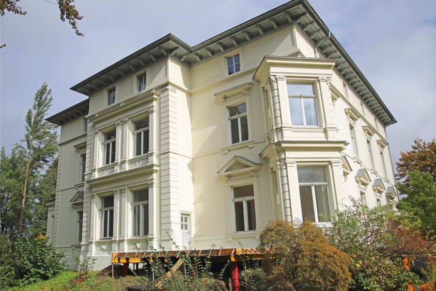 Werdau: Frauennetzwerk macht sich für Hospiz stark - Das Hospiz an der Crimmitschauer Straße in Werdau gibt es seit sechs Jahren.