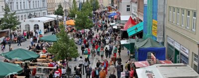 Werdau lädt zur großen Stadtfest-Sause - Das Stadtfest spielt sich in diesem Jahr ausschließlich auf dem Marktplatz ab. Auf dem Kirchplatz gibt es außerdem eine Bühne mit Programm für junge Festbesucher. 