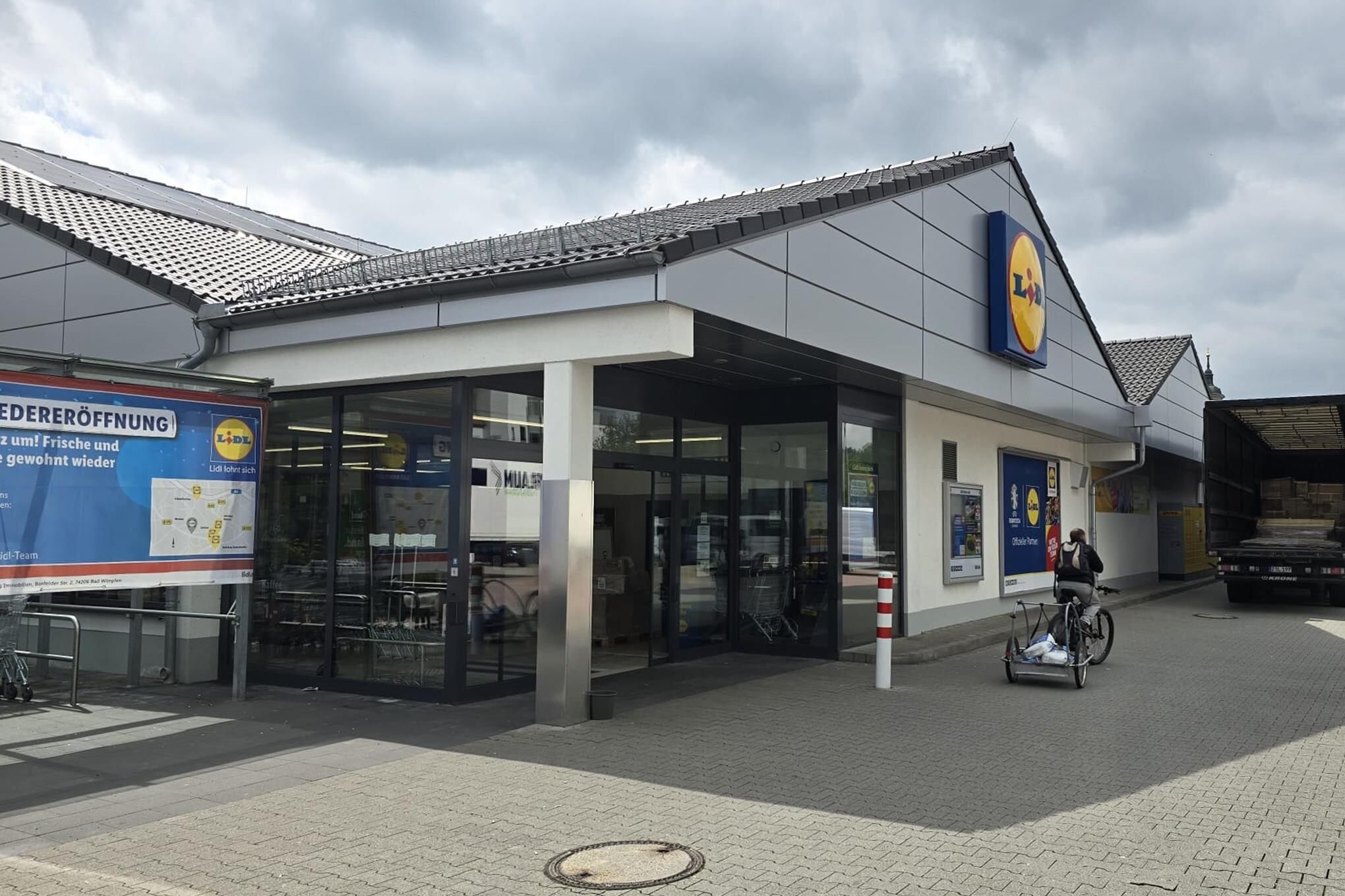 Werdau Warum der LidlMarkt an der Crimmitschauer Straße geschlossen ist