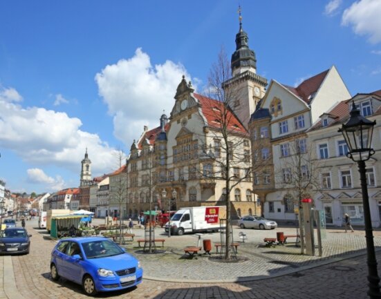 Werdauer Ansichten in Dresden gefragt - Das Rathaus zählt zu den schönsten in Sachsen. 