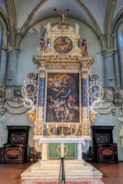 Werk der Woche: Stolz und Demut - Der Hauptaltar in der St. Marienkirche zu Marienberg (1617).