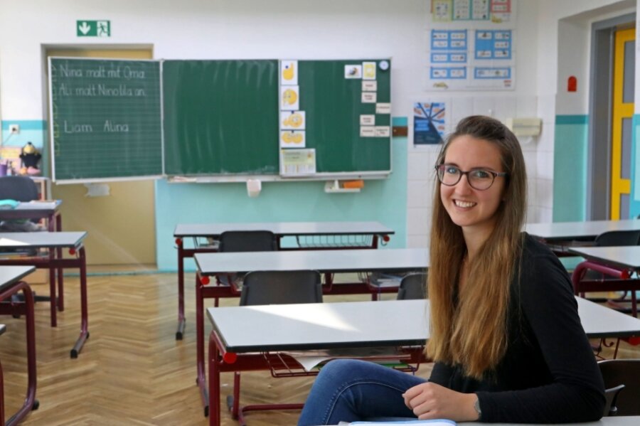 Westsächsin kehrt als Lehrerin an ihre alte Grundschule zurück - Milena Mühleisen unterrichtet seit Beginn des Schuljahres an der Grundschule in Remse. 
