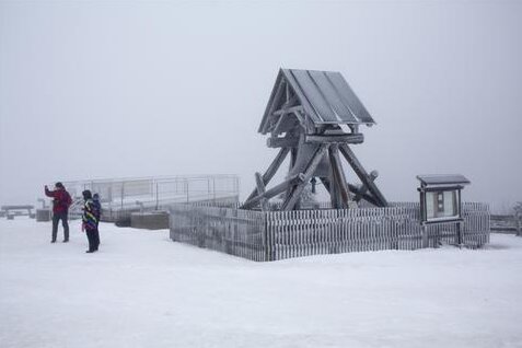 Wetterdienst erwartet im Erzgebirge bis zu 25 Zentimeter Schnee - 