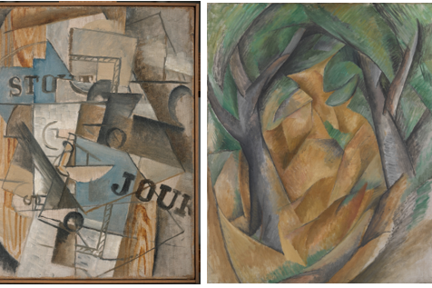 Wie der Maler Georges Braque den Kubismus erfand - Repro: S. Walz /Repro: J. Skou-Hansen