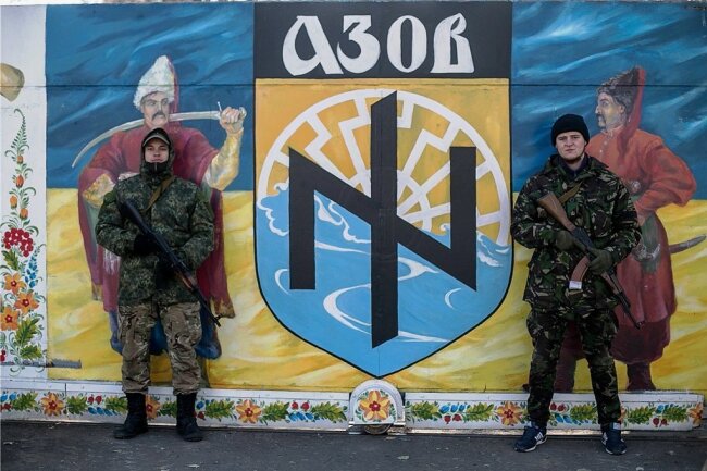 Das rechtsextrem durchsetzte Regiment Asow wurde 2014 gegründet und gehört nicht zu den regulären Streitkräften der Ukraine.