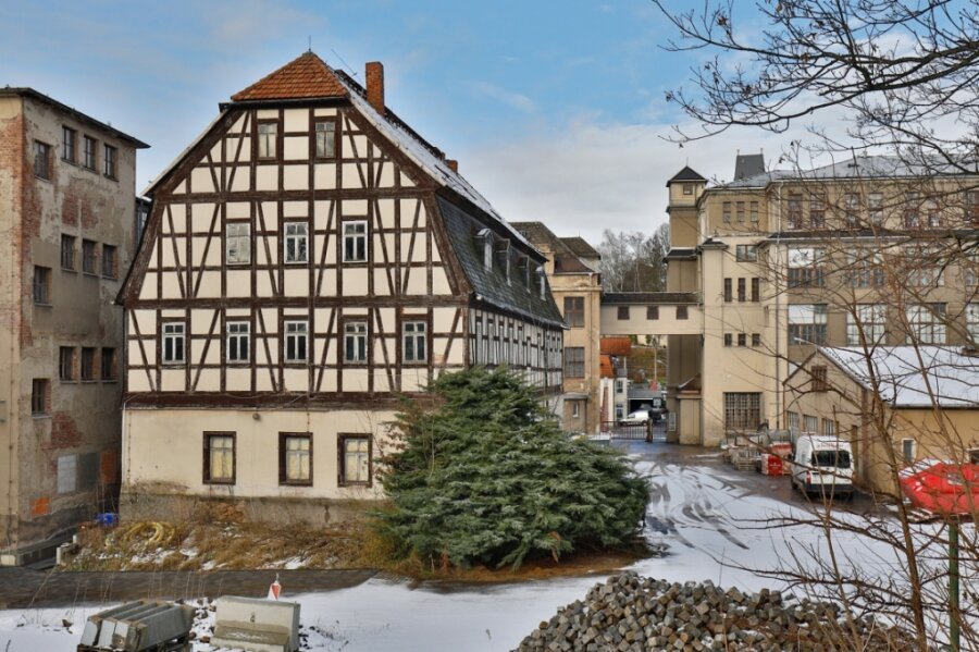 Das Uhlig-Haus in Oberlungwitz könnte in Zukunft für die Öffentlichkeit zugänglich werden. 