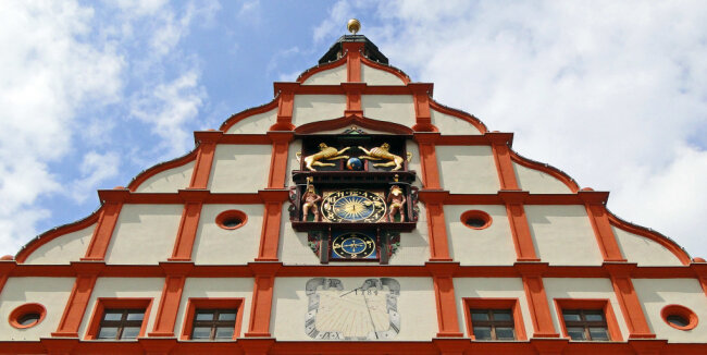 Das alte Rathaus in Plauen.