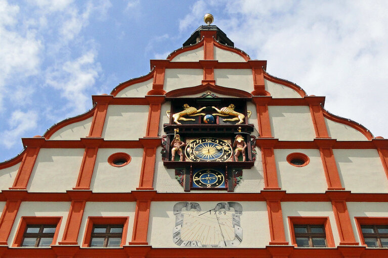Das alte Rathaus in Plauen.
