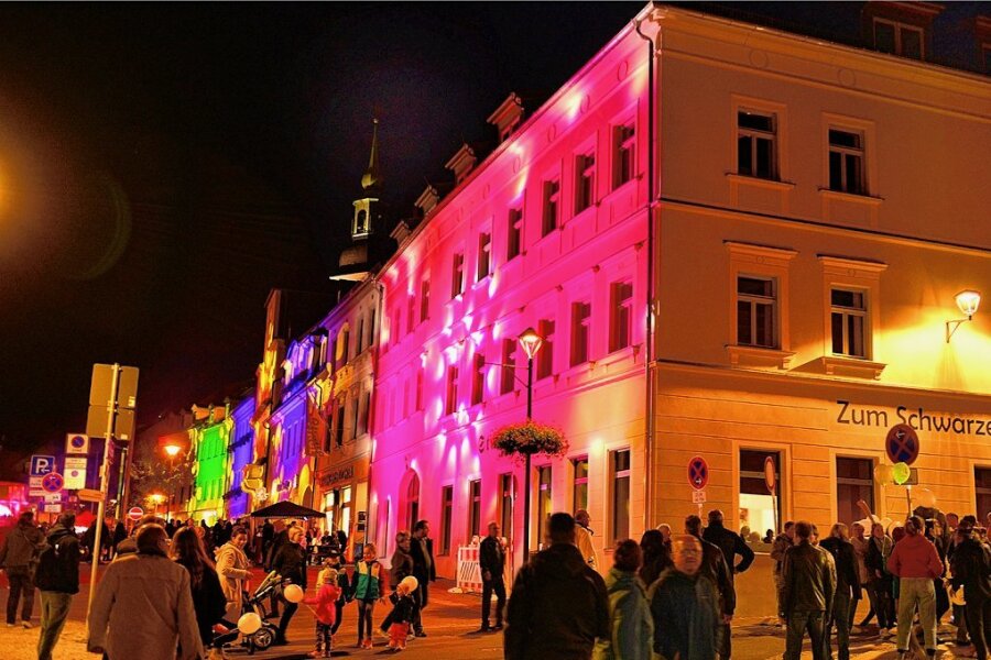 Die Händlerveranstaltung Licht und Wein im Stadtzentrum in Frankenberg erlebt am 16. September eine Neuauflage. 