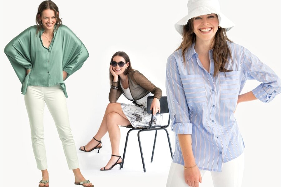 Wie entstehen Trends? - Mode "Made in Stollberg" - So sehen Kreationen der Firma Modee aus Stollberg aus. Zielgruppe sind Frauen über 30.