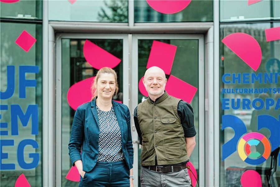 Wie es um die Finanzierung der Kulturhauptstadt steht - Andrea Pier und Stefan Schmidtke sind die beiden Geschäftsführer der Kulturhauptstadt GmbH.