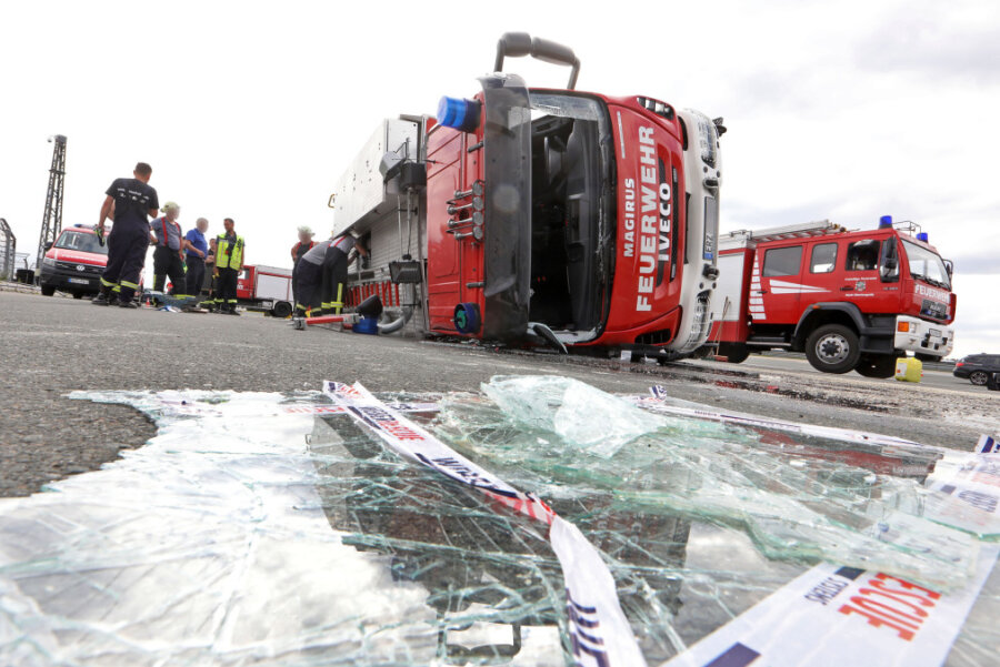 Wie es zum Feuerwehrunfall beim Fahrsicherheitstraining auf dem Sachsenring kam - 