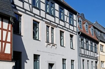 Das sanierte Gebäude an der Ernst-Thälmann-Straße in Lichtenstein. 