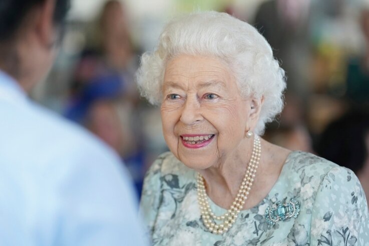 Wie Queen Elizabeth II. zur Motivationshilfe in Glauchau wird - Die britische Monarchin Königin Elisabeth II. starb am Donnerstag. 