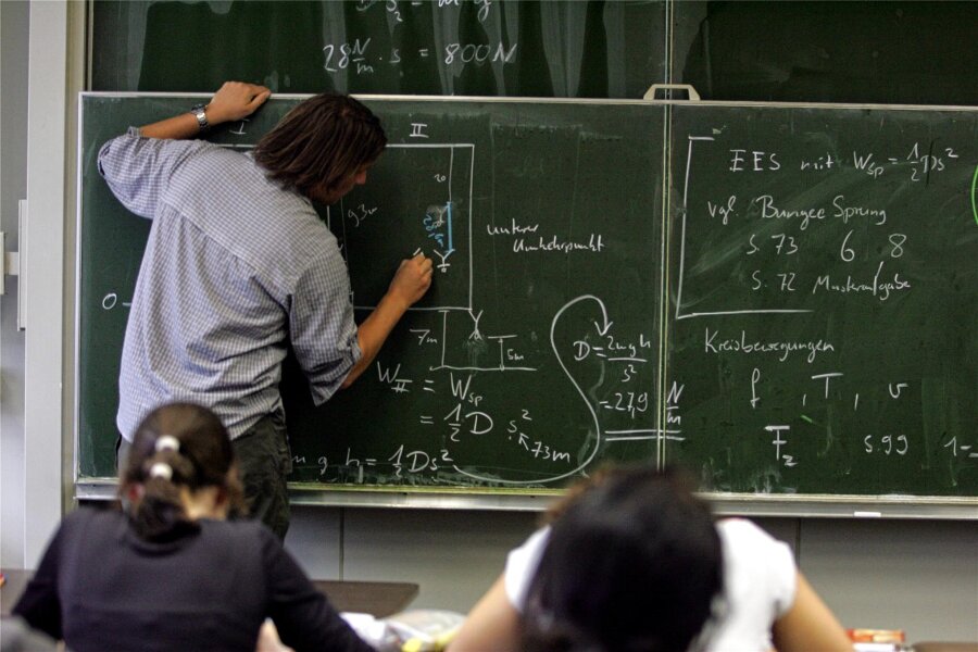 Wie viele Lehrer an den Schulen in Sachsen neu eingestellt wurden - Sachsens Schulen brauchen mehr Lehrkräfte.