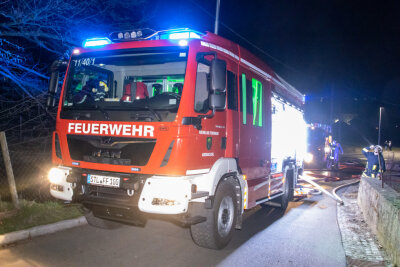 Wieder ein Schornsteinbrand: Einsatz in Crottendorf dauert drei Stunden - 