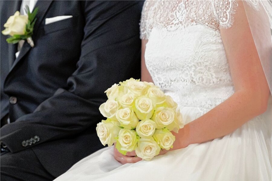 Wieder mehr Lust aufs Heiraten in Mittelsachsen - In Mittelsachsen haben im vergangenen Jahr bis September wieder mehr Menschen geheiratet als im Vorjahr. 