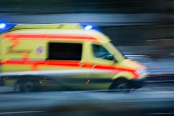 Wilkau-Haßlau: Betrunkener Autofahrer rast gegen Telefonmast - zwei Verletzte - 