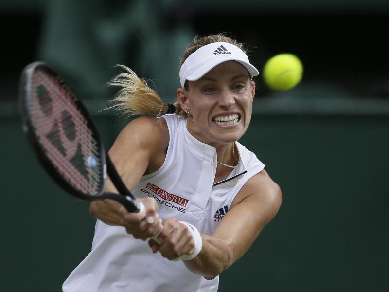 Wimbledon-Coup geglückt! Kerber triumphiert gegen Serena Williams -             Angelique Kerber hat zum ersten Mal in ihrer Karriere das Grand-Slam-Turnier von Wimbledon gewonnen.